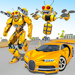 Bee Robot Car Transformation Game (Mod)
