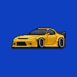 Pixel Car Racer (MOD, Много денег)