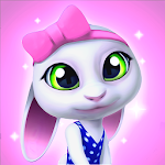 Bu the virtual Bunny - Cute pet care game (MOD, Много денег)
